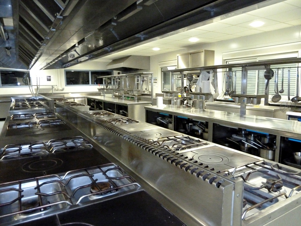 Le plateau technique de cuisine